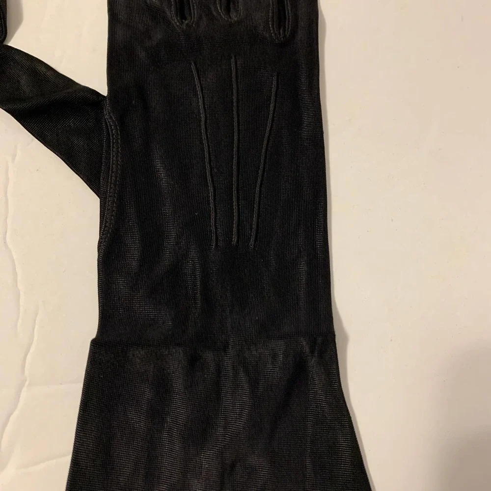 Vintage‎ Opera Gloves Black 12